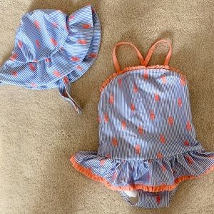 Baby bathing suit set